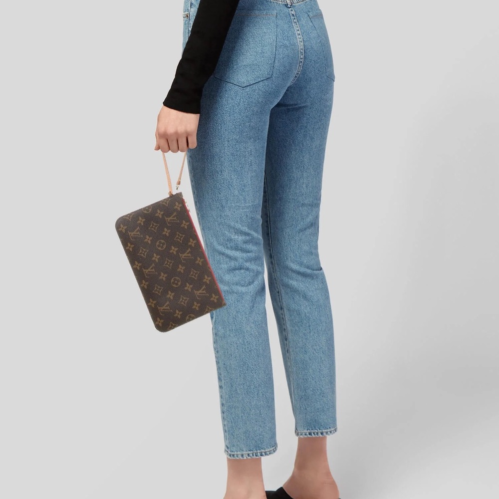 LV wristlet.